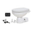 Jabsco Quiet Flush E2 Fresh Water Toilet Regular Bowl - 24V Soft Close Lid