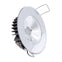 Lumitec Illusion Flush Mount LED Down Light - Warm White - Dimming - White Housing - Mirrored Housing