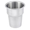 Whitecap Extra Large Stainless Steel Flush Cupholder
