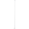 Scout 5' White VHF Antenna 3dB Nylon Ferrule w/5M RG-58 Coax KS-22