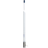 Scout 8' White VHF Antenna 6dB Stainless Steel Ferrule w/5M RG-58 Coax Includes PL-259 KS-42