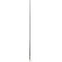 Scout 8' Black VHF Antenna 6dB Heavy Stainless Steel Ferrule w/6M RG-8x Includes PL-259 Heavy Duty Offshore Antenna KS-43