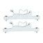 Actisense DIN Rail Mounting Kit f/NDC-5, EMU-1-BAS NBF-3-BAS on Top Hat or G Section Rails