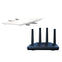 KVH Starlink Performance Gen 3 Kit w/Flat Mount CommBox Edge Core Communications Gateway Wi-Fi Router