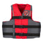 Full Throttle Adult Nylon Life Jacket - 2X/4X - Red/Black
