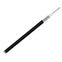 Pacer RG58AU Coax Cable Stranded TV Cond TV Braid - Black Jacket - 200'