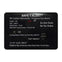 Safe-T-Alert 25 Series Surface Mount Dual Carbon Monoxide/Propane Alarm - 12V Hardwire - Black