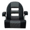 Springfield Console Helm Flip-Up - Black-Grey