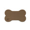 SeaDek Dog Bowl Mat - Cappuccino/Black - Medium - 12.5