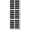 Blue Sea 8039 DC Panel Extended 120 Label Set