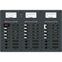 Blue Sea 8084 AC Main +6 Positions/DC Main +15 Positions Toggle Circuit Breaker Panel - White Switches