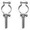Whitecap Clamp-On Oarlocks - Zinc Plated