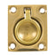 Whitecap Flush Pull Ring - Polished Brass - 1-1/2