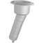 Mate Series Plastic 15 Rod Cup Holder - Drain - Round Top - White