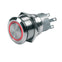 BEP Push-Button Switch 12V Momentary On/Off - Red LED