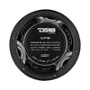 DS18 HYDRO 8" 2-Way Marine Speakers w/RGB LED Lights - 125W RMS, 4-Ohm - Black Carbon Fiber