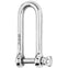 Wichard HR Long D Shackle - 10mm Diameter - 25/64