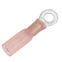 Pacer 22-18 AWG Heat Shrink Ring Terminal - #10 Stud Size - 100 Pack