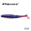 FISH KING One Up Shad Fishing Lure 90mm/7g 10Pcs