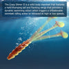 Meredith Crazy Shiner II Soft T-Tail Shad Lure 65mm/80mm 12/20Pcs