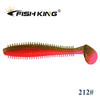 FISH KING Spikey Shad 90mm/4g 5Pcs/Pack