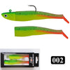 FTK 5g 12g 25g Soft Plastic Minnow with Jig Head 9cm 12cm