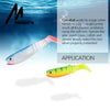 Meredith Cannibal T-Tail Shad 80mm/100mm/125mm 3/5/10Pcs