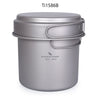 Boundless Voyage Ultralight Titanium Pot Pan Set