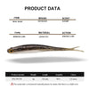 ESFISHING Real Shad 130mm/8g 6Pcs
