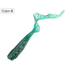 Rosewood Silicone Grub Bait 3Pcs/Lot
