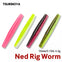 Tsurinoya 10PCs Ned Rig Soft Stickbait 70mm 4.3g