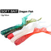 Rosewood Silicone Grub Bait 3Pcs/Lot