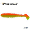 FISH KING Spikey Shad 90mm/4g 5Pcs/Pack