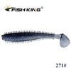 FISH KING Spikey Shad 90mm/4g 5Pcs/Pack