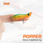 Kingdom PO-50 Mini Sinking Popper 50mm 5g 3.5g