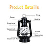 19CM Kerosene Retro Hurricane Camp Lantern