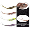 Soft Plastic Jerk Shad Lure 7.5cm/1.8g 6Pcs