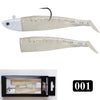 FTK 5g 12g 25g Soft Plastic Minnow with Jig Head 9cm 12cm