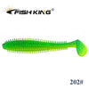 FISH KING Spikey Shad 90mm/4g 5Pcs/Pack