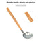 Versatile Slush Skimmer with Wood Handle