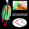 THKFISH 40g/60g/80g Skirted Bass Jig