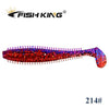 FISH KING Spikey Shad 90mm/4g 5Pcs/Pack