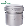 Boundless Voyage Ultralight Titanium Pot Pan Set