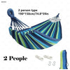 Thickened Durable Fabric Canvas Hammock Single Person