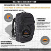 Travel Duffel Bag 30L 45L 80L