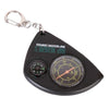 Map Measure Keychain Compass / Survival Mirror