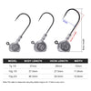 Noeby Barbed Jig Head Hook 7g-10g 4Pcs