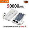 VIVO 200000mAh Large Capacity 4In1 Solar Power Bank