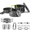 Camping Cookware Set for 2-3 Persons