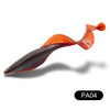 ESFISHING Soft Plastic Dragon Grub 1PC